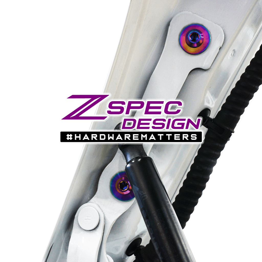 ZSPEC "Stage 3" Dress Up Bolts® Fastener Kit for the Tesla Model 3, Grade-5 Titanium