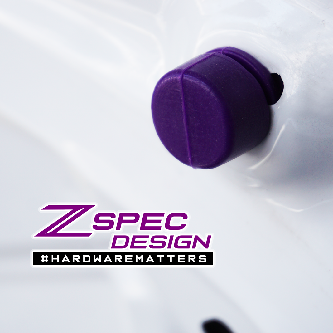 ZSPEC Hood Bump Stops, Hard Silicone Rubber, 2-Pack