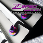 ZSPEC Utili-Track Sides & Rear Fastener Kit for '05+ Nissan Frontier D40/D41, Titanium