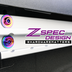 ZSPEC Utili-Track Sides & Rear Fastener Kit for '05+ Nissan Frontier D40/D41, Titanium