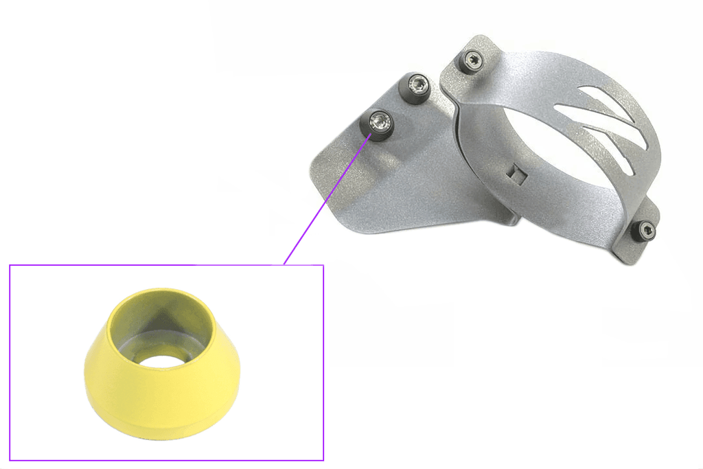 ZSPEC RHD Fuel Filter Bracket for Nissan Z32 300zx '90-96, Silver