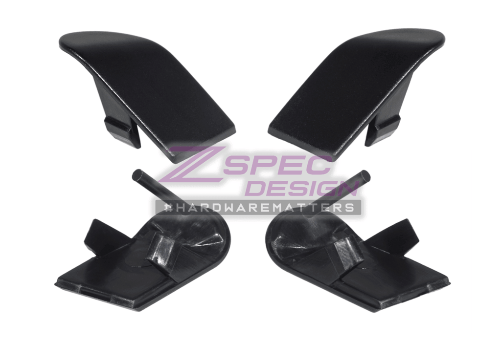 ZSPEC LHD Radio Bezel Top Screw Cover for '90-96 Nissan 300ZX, Left/Right Pair