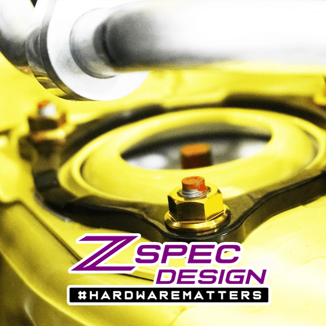 ZSPEC M5-0.8 Metric Flare Nut, Titanium Grade-5, Per Each