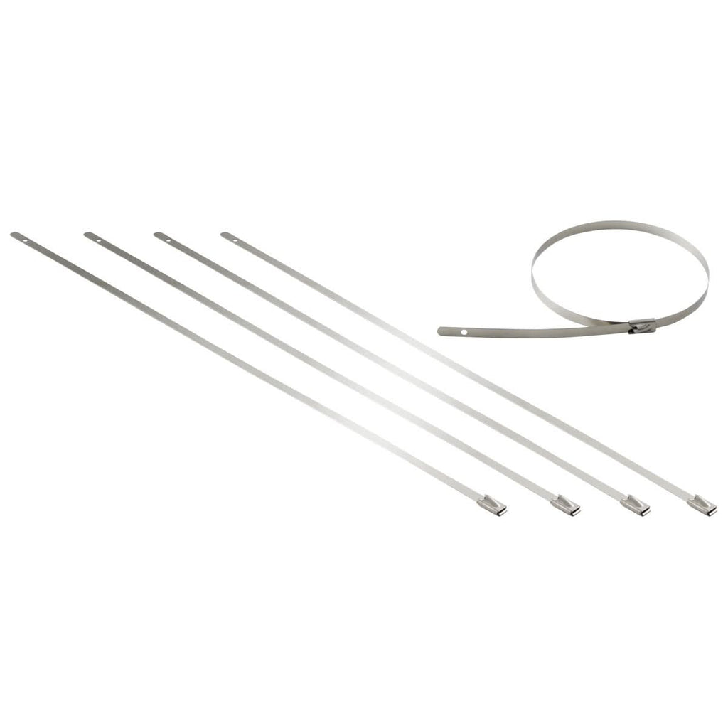 Zip Tie Kit for Heat Wrap - Stainless Steel - 12" - 5 Piece