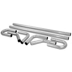 2" Mild Steel DIY Custom Exhaust Pipes - 8 Piece Kit