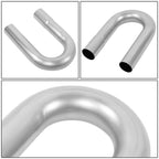 2" Mild Steel DIY Custom Exhaust Pipes - 8 Piece Kit