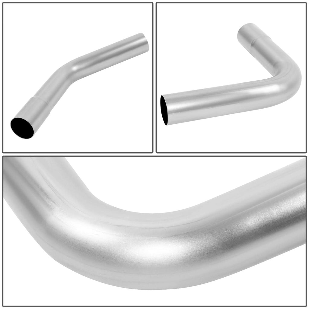 2" Mild Steel DIY Custom Exhaust Pipes - 8 Piece Kit