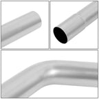 2" Mild Steel DIY Custom Exhaust Pipes - 8 Piece Kit