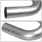 Universal 2.25" Polished Exhaust Piping Kit