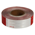 150ft DOT-C2 Conspicuity Tape Roll 6" Red White Sections