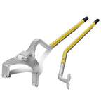 Tire Mount / Demount Tool Set - 2PCS with Bead Keeper - Yellow