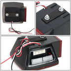 12V Trailer Lights Red Under 80" Wide Applications