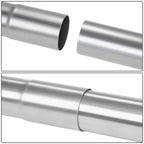 2" to 2.15" Flared Exhaust Pipe U-Bend Tubing 180 Degree Mild Steel