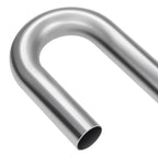 2" to 2.15" Flared 90 Degree L-Bend Exhaust Pipe Tubing Mild Steel