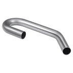 2" OD 45/180 Degree U-Bend Exhaust Pipe Tubing - 18-Gauge