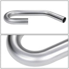 2.25" OD 45/180 Degree U-Bend Exhaust Pipe Tubing 18-Gauge