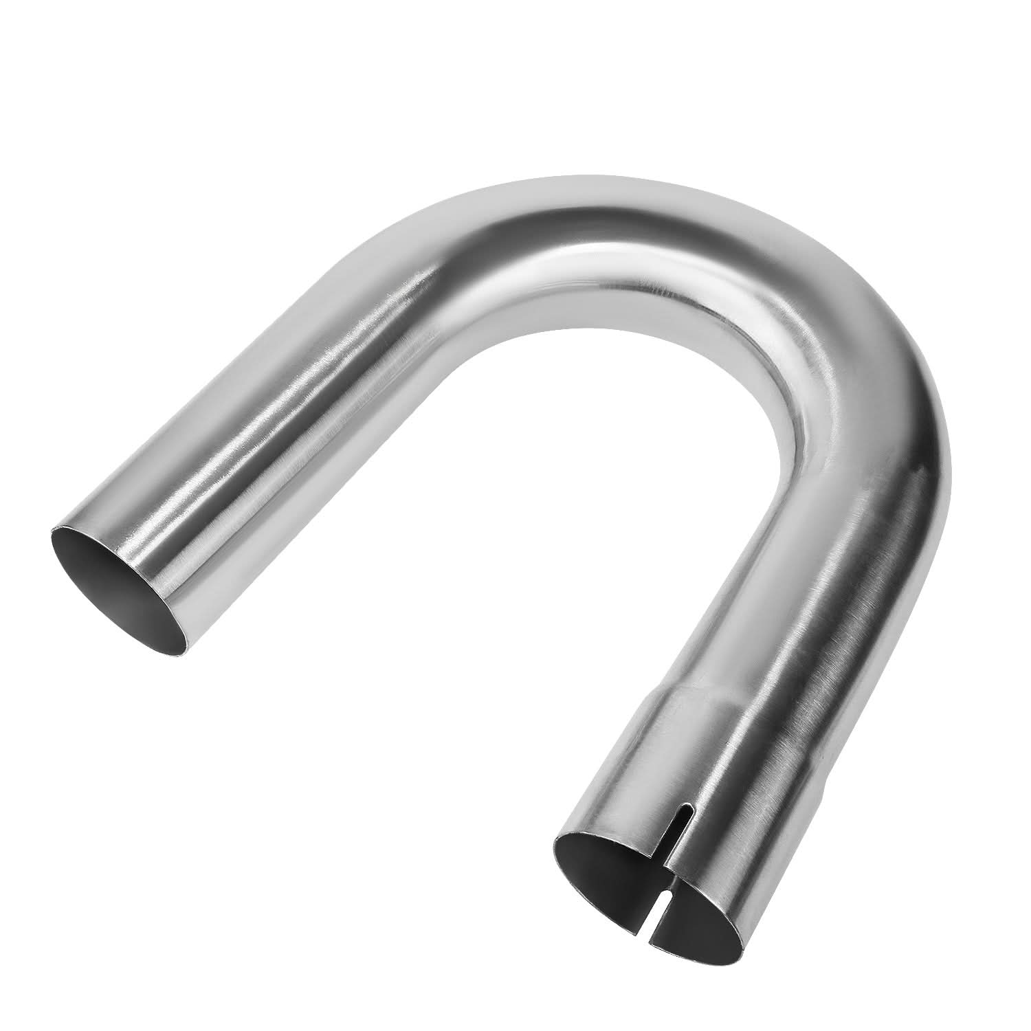 2.5" 180 Degree U-Bend Exhaust Pipe Tubing Mandrel Bent Stainless Steel