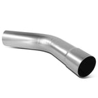 3.0" to 3.15" Flared 45 Degree Exhaust Pipe Bend Stainless Steel