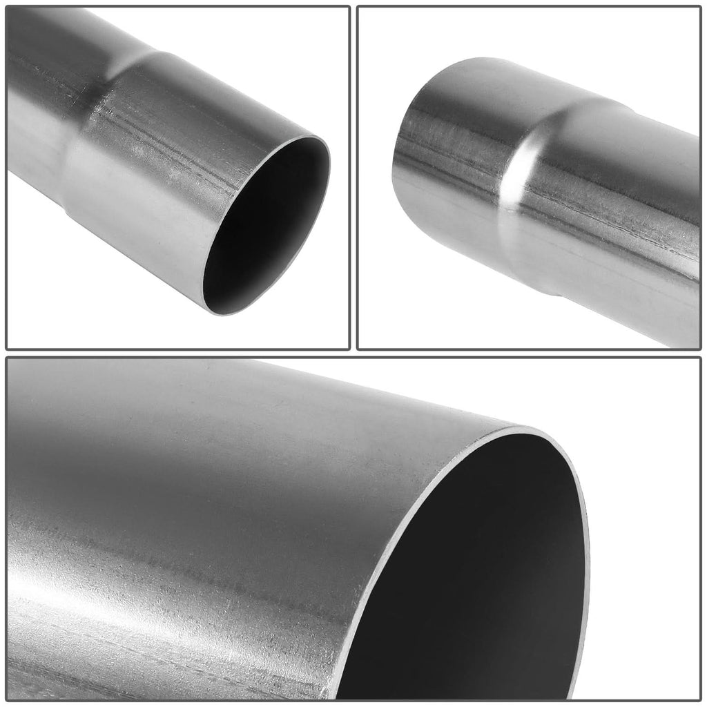 3.0" to 3.15" Flared 45 Degree Exhaust Pipe Bend Stainless Steel