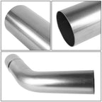 3.0" to 3.15" Flared 45 Degree Exhaust Pipe Bend Stainless Steel