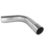 3.0"-3.15" Flared 45 Degree L-Bend Exhaust Pipe Tubing Stainless Steel