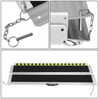 Aluminum Wheelchair Ramp - 29" W x 5' L x 2" H Extended