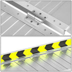 29" x 6' Aluminum Wheelchair Ramp - Silver