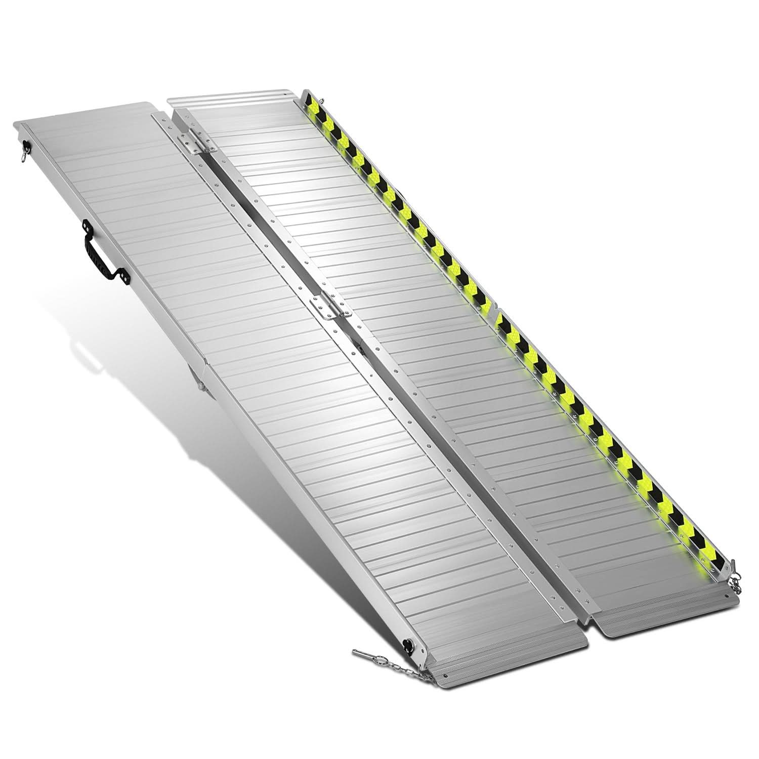 29" x 6' Aluminum Wheelchair Ramp - Silver