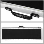 Aluminum Wheelchair Ramp 29" W x 7' L x 2" H - Metallic Black