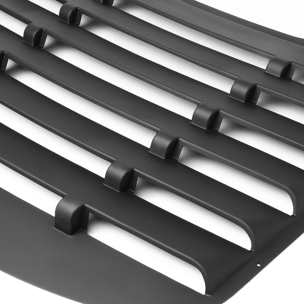 2015-2018 Ford Mustang Window Louver 3 Piece Kit - Black