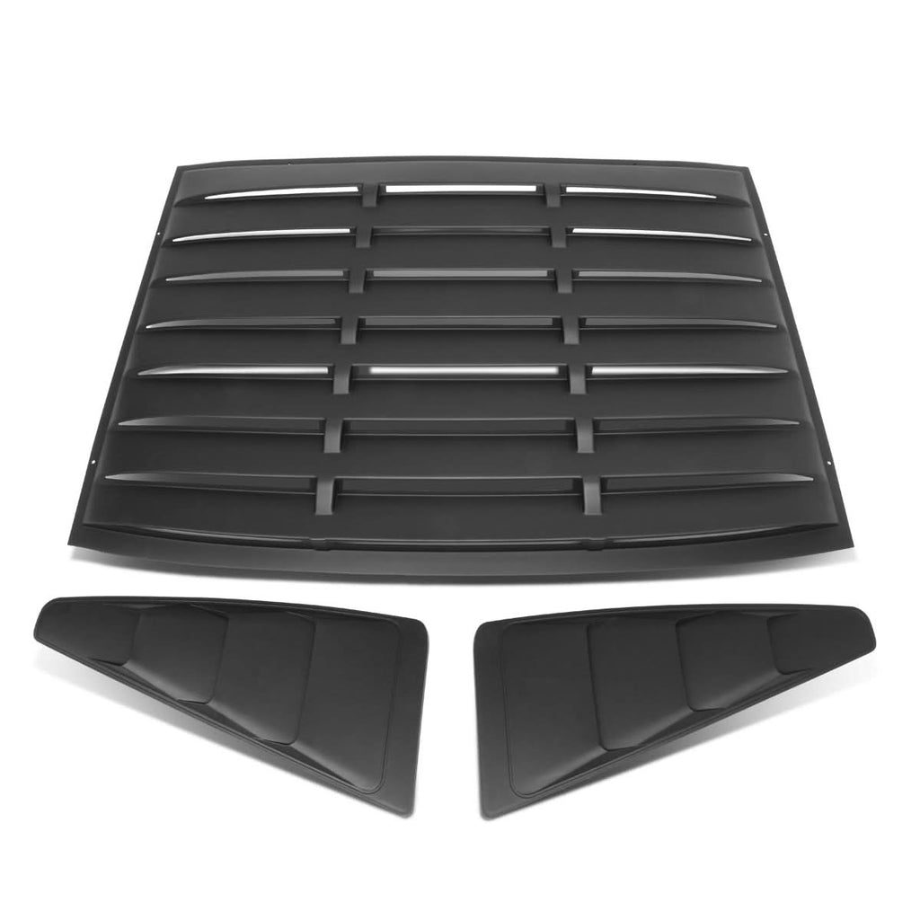 05-14 Ford Mustang Window Louver 3PCS Black (Non-Convertible)