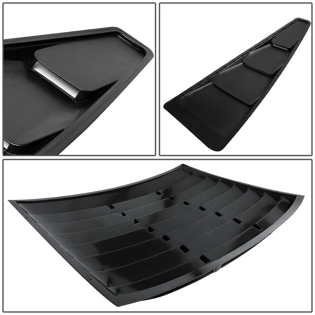 05-14 Ford Mustang Window Louver 3PCS Black (Non-Convertible)