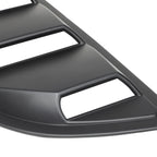 2015-2018 Ford Mustang Quarter Window Louvers - Black