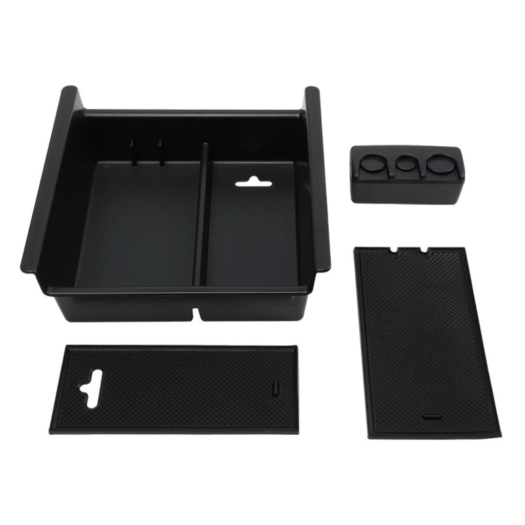 10-18 Toyota 4Runner Center Console Organizer Tray - Black