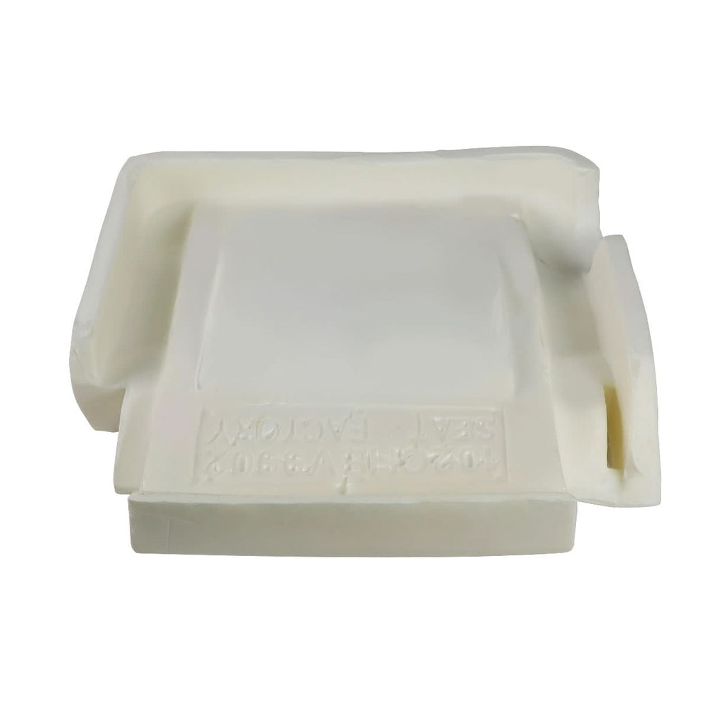 99-02 Chevrolet Silverado White Seat Cushion Pad 50/50 Bucket Seats