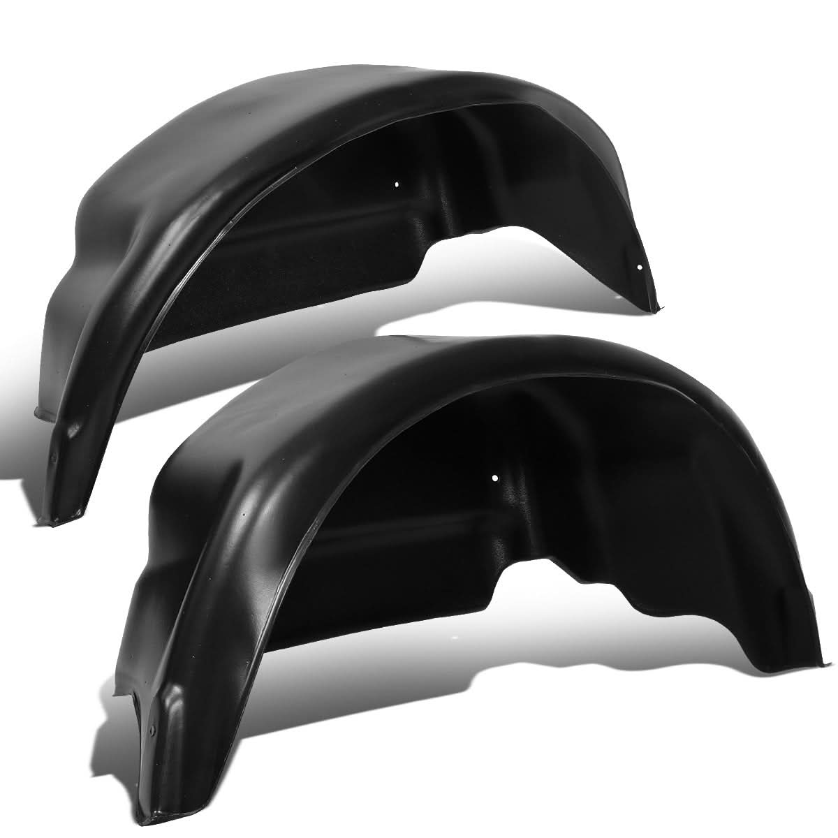 15-19 Ford F-150 Rear Wheel Well Guard Covers - Black