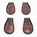 2014-2019 Toyota Tundra Front Seat Bracket Cap Cover Set - Black