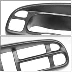 98-01 Dodge Ram 1500 Instrument Cluster Cover Cap - Black