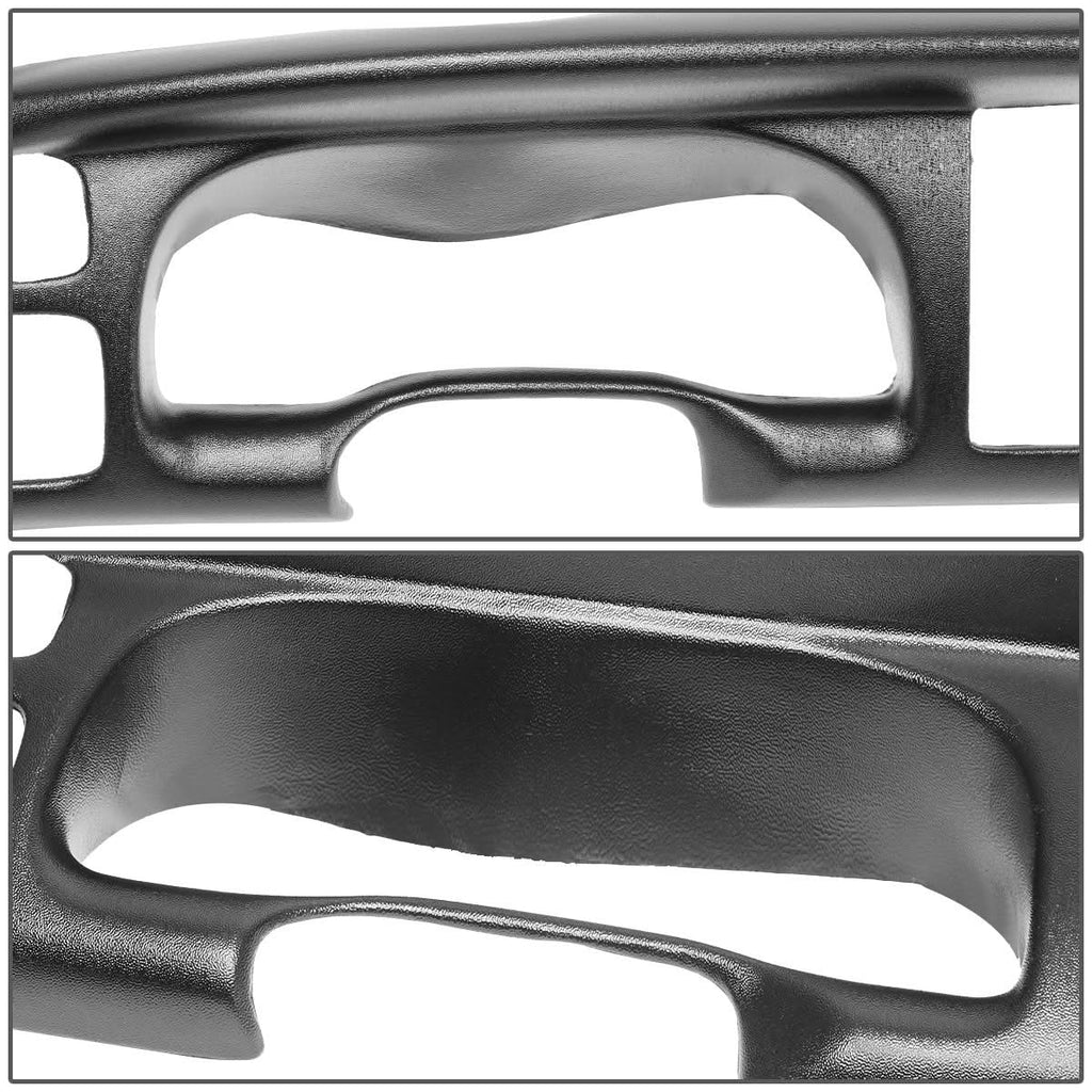 98-01 Dodge Ram 1500 Instrument Cluster Cover Cap - Black