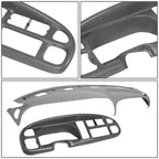 98-02 Dodge Ram Dashboard Cover Cap - Black