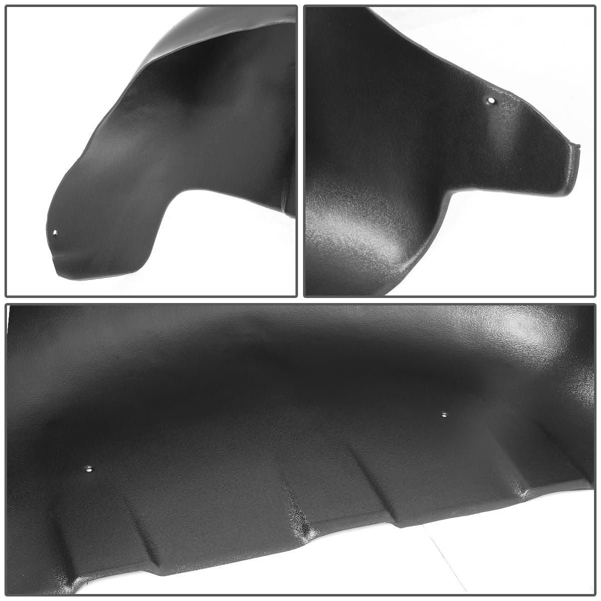 2017-2019 Ford F-250 F-350 Super Duty Rear Wheel Guard Cover 2pc
