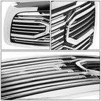 10-18 Dodge Ram 2500/3500 Big Horn Style Badgeless Grille - Chrome