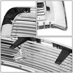 10-18 Dodge Ram 2500/3500 Big Horn Style Badgeless Grille - Chrome
