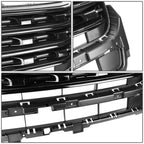 2016-2017 Ford Explorer OE Factory Style Glossy Black Grille