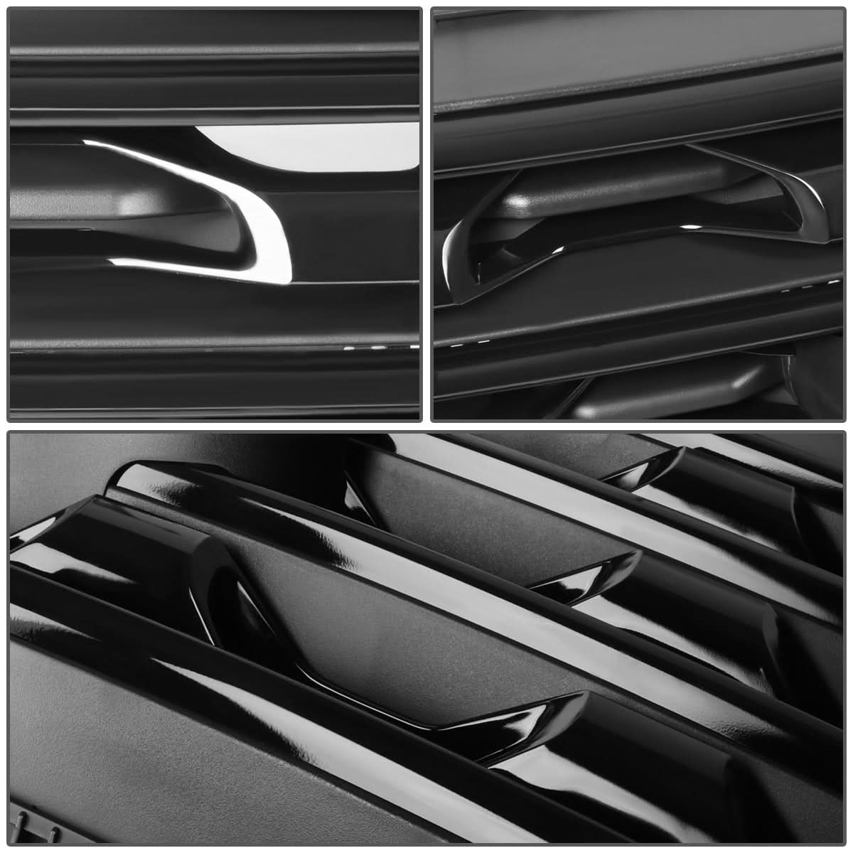 2016-2017 Ford Explorer OE Factory Style Glossy Black Grille