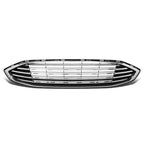 2017-2018 Ford Fusion OE Style Black Chrome Grille