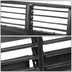 2012-2016 Ford Focus Radiator Shutter Assembly W/O Actuator Black