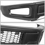 2015-2018 Ford F-150 Raptor Style Front Lower Bumper w/ Honeycomb Mesh