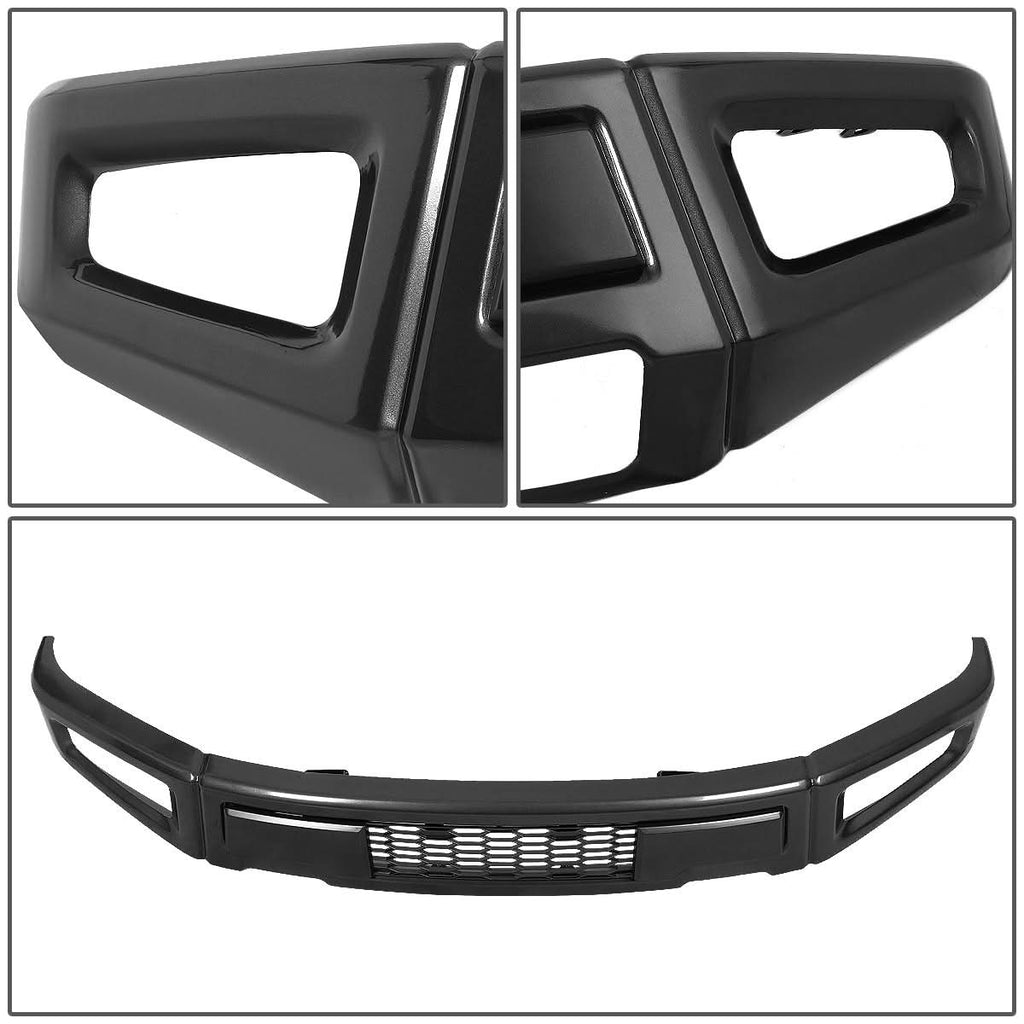 2015-2018 Ford F-150 Raptor Style Front Lower Bumper w/ Honeycomb Mesh