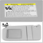 2007-2011 Toyota Camry Sun Visor - Driver Side Gray